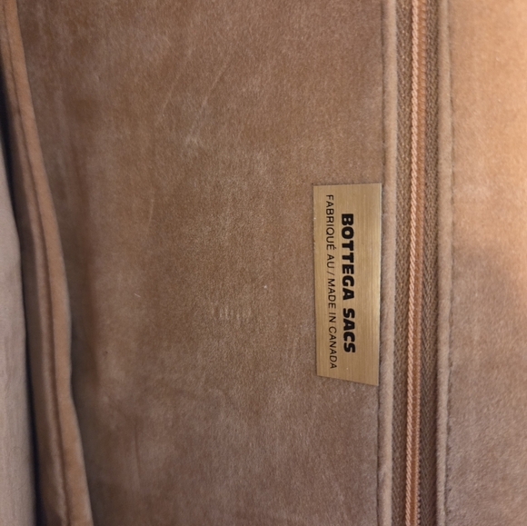 Leather Suede Bottega Sacs Made In Canada Evening Accent Bag - Picture 4 of 5